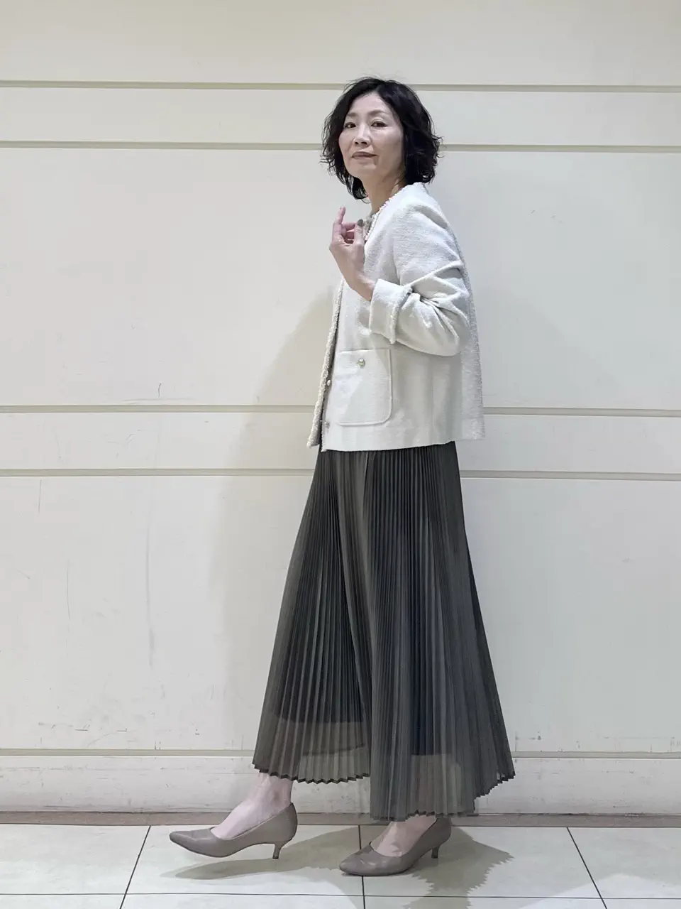 ONWARD CROSSET SELECT maruri コーディネート画像