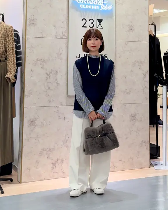 ONWARD CROSSET SELECT 市川 コーディネート画像