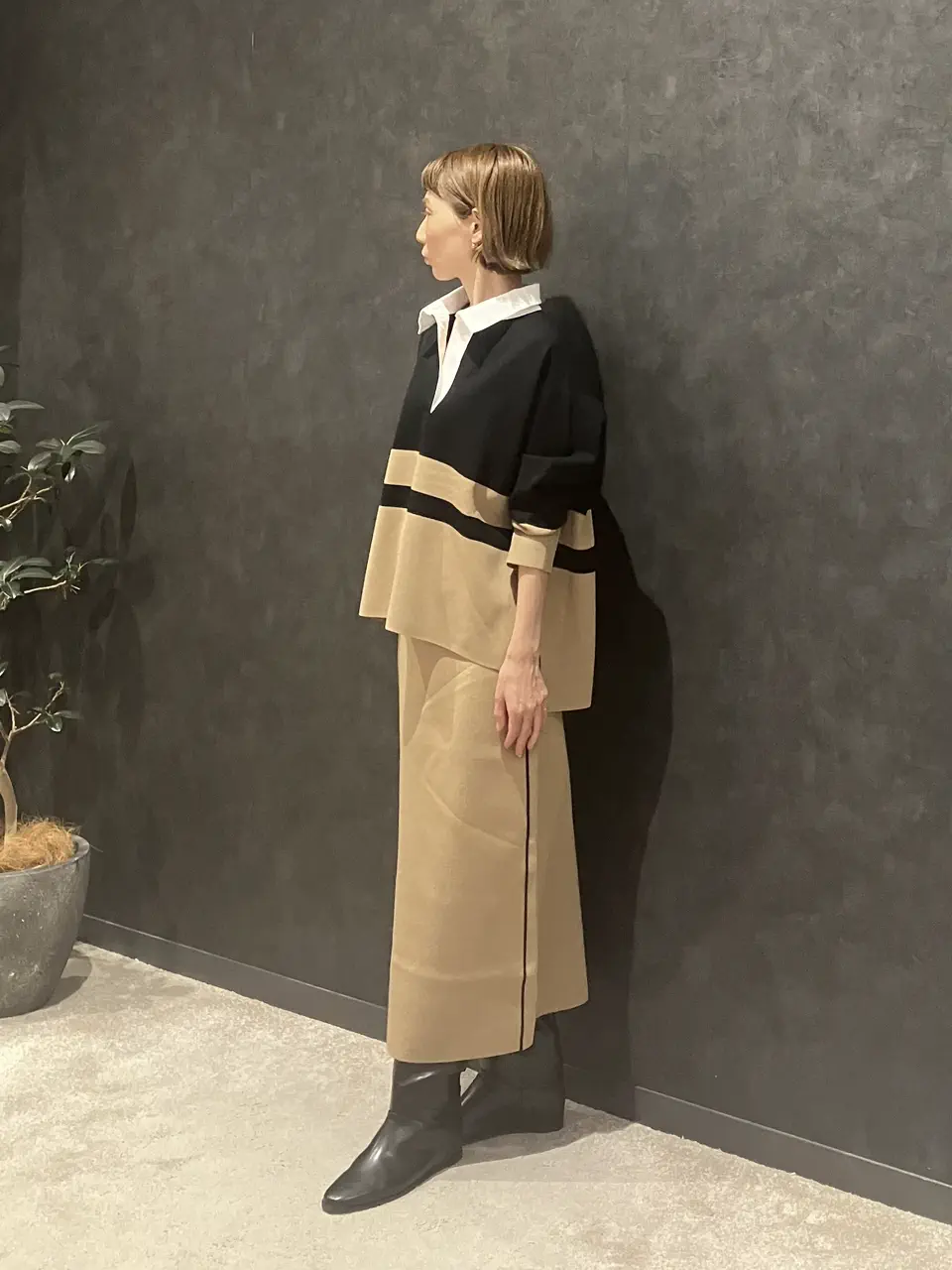 ONWARD CROSSET SELECT 阿部 コーディネート画像