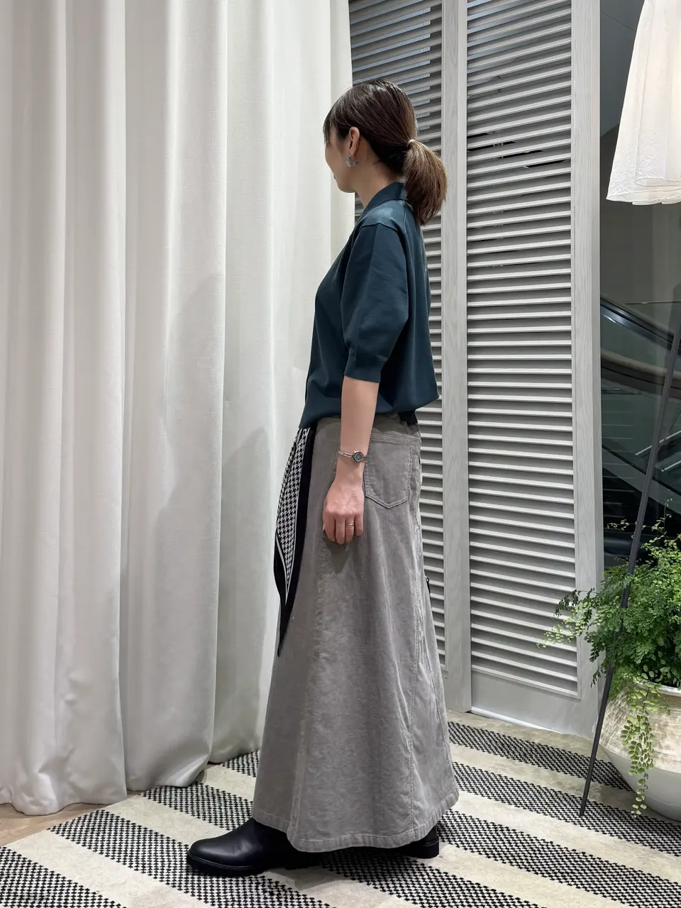 ONWARD CROSSET SELECT KURIYAMA コーディネート画像