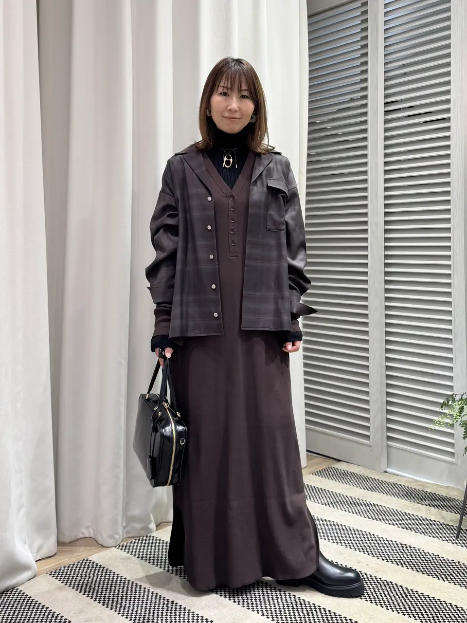 ONWARD CROSSET SELECT KURIYAMA コーディネート画像