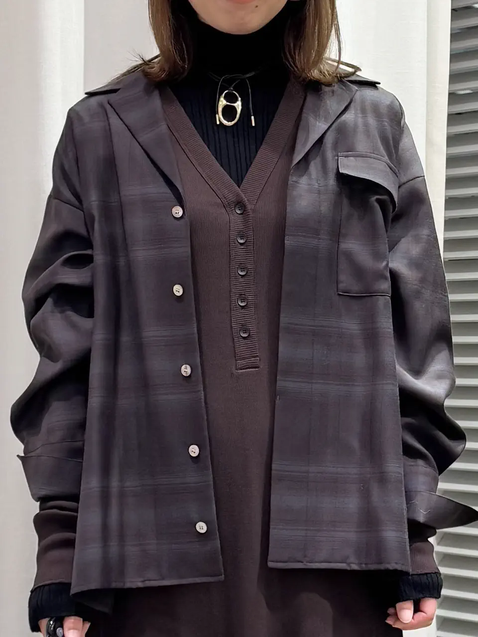 ONWARD CROSSET SELECT KURIYAMA コーディネート画像