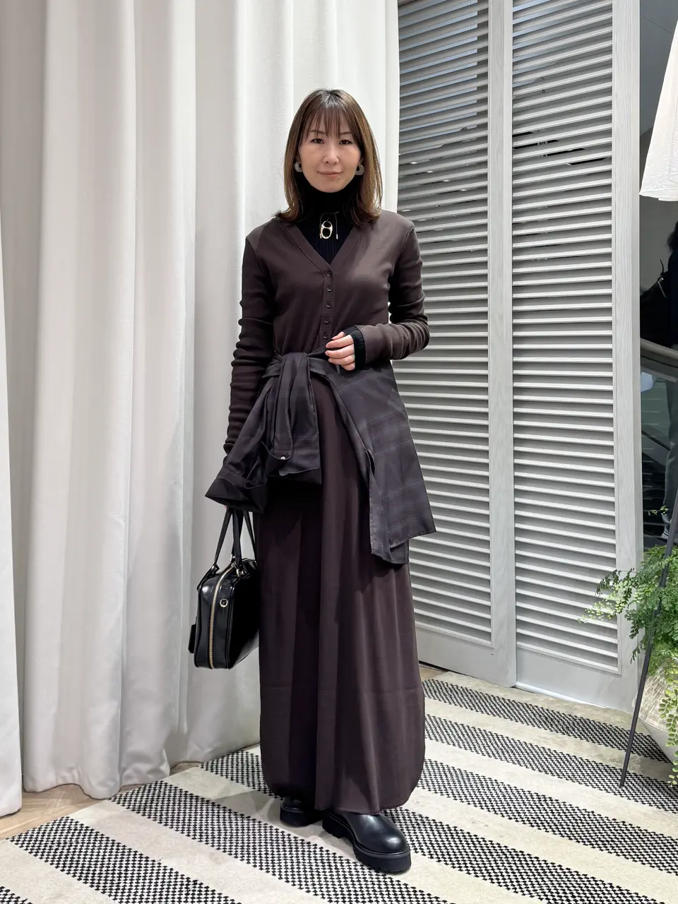 ONWARD CROSSET SELECT KURIYAMA コーディネート画像