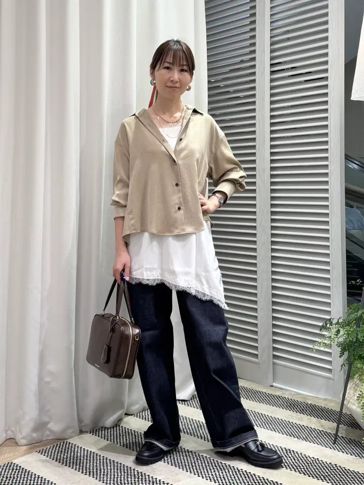 ONWARD CROSSET SELECT KURIYAMA コーディネート画像