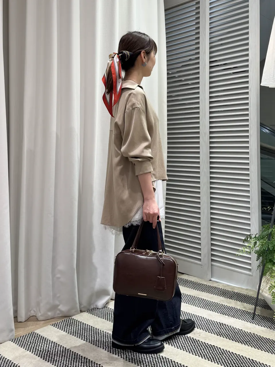 ONWARD CROSSET SELECT KURIYAMA コーディネート画像
