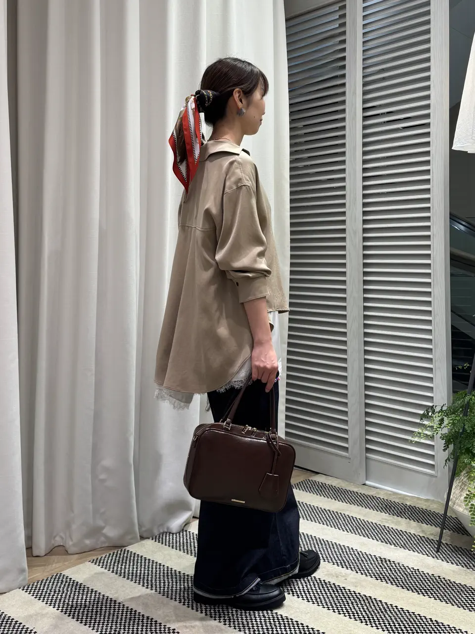 ONWARD CROSSET SELECT KURIYAMA コーディネート画像