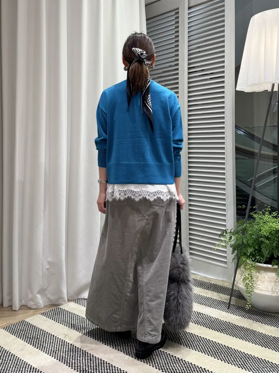 ONWARD CROSSET SELECT KURIYAMA コーディネート画像