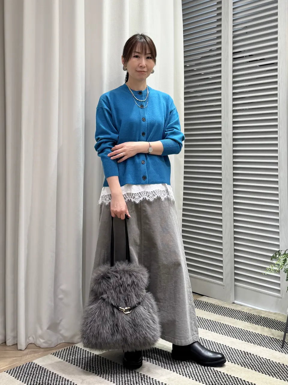 ONWARD CROSSET SELECT KURIYAMA コーディネート画像