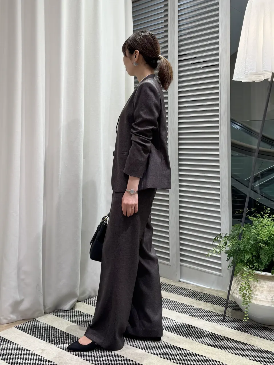 ONWARD CROSSET SELECT KURIYAMA コーディネート画像