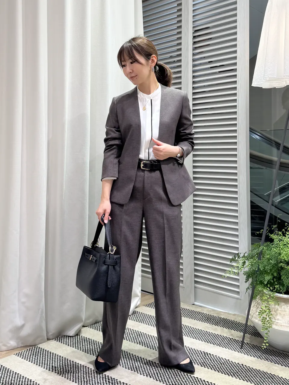 ONWARD CROSSET SELECT KURIYAMA コーディネート画像