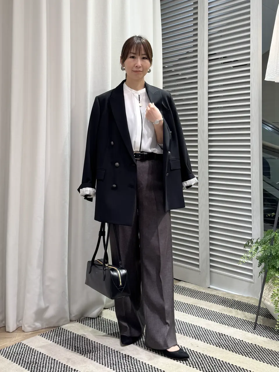 ONWARD CROSSET SELECT KURIYAMA コーディネート画像