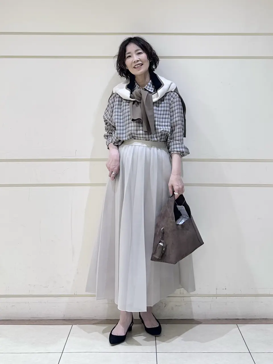 ONWARD CROSSET SELECT maruri コーディネート画像