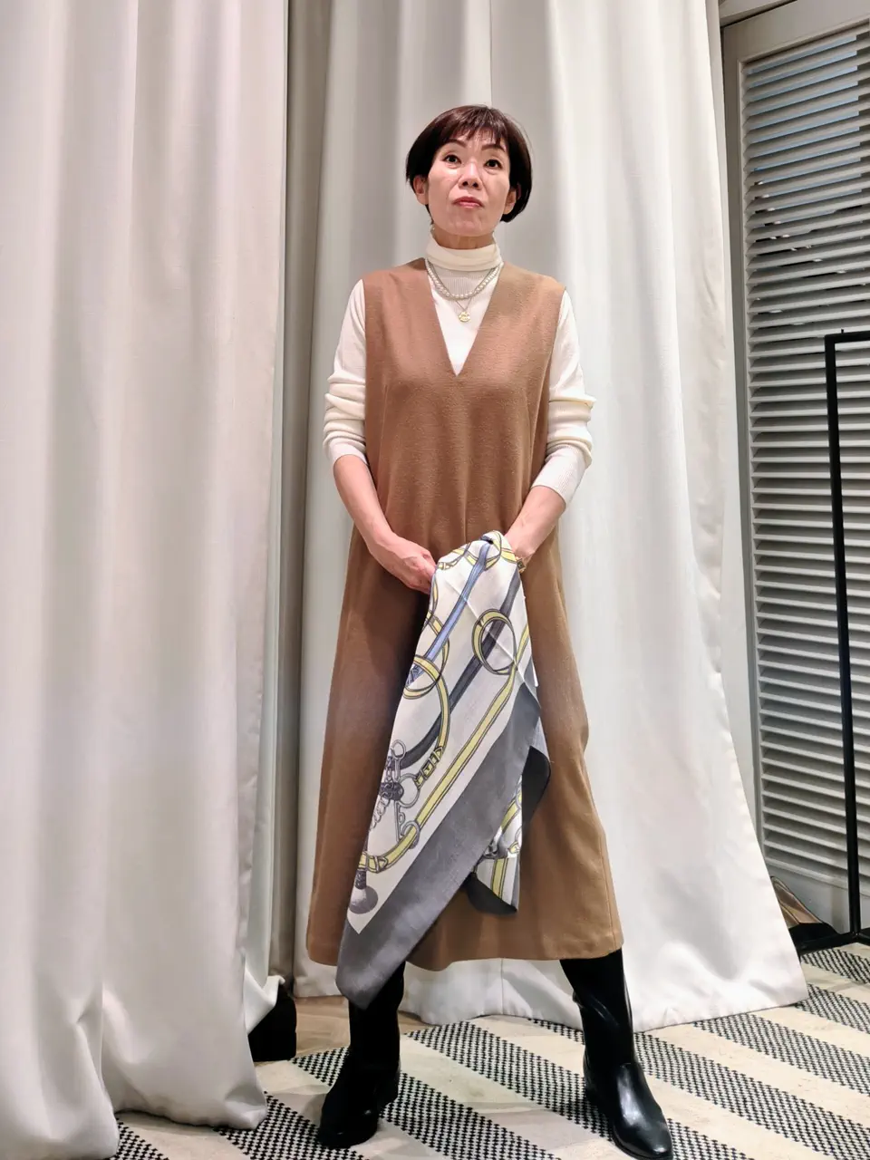 ONWARD CROSSET SELECT 多木 コーディネート画像