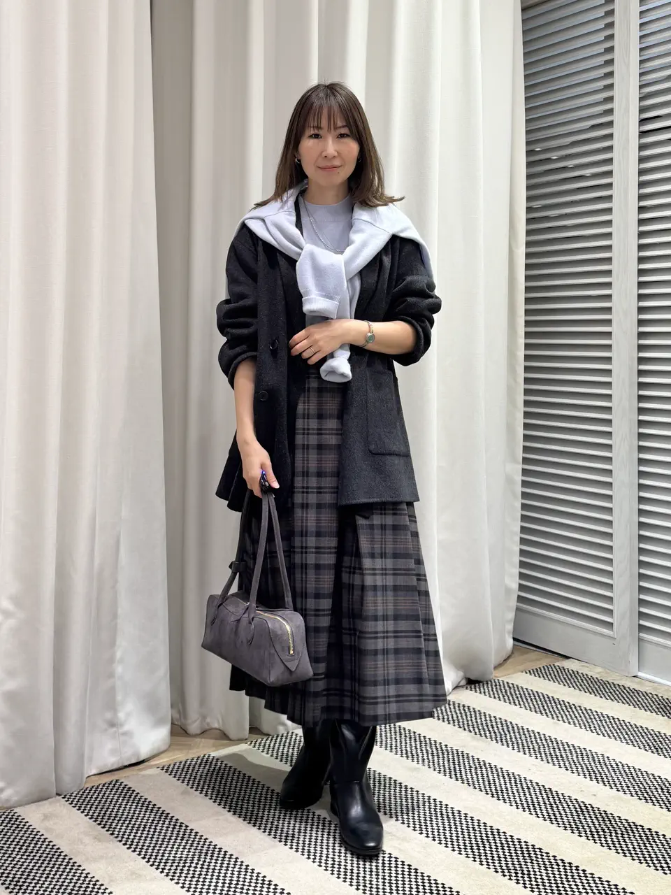 ONWARD CROSSET SELECT KURIYAMA コーディネート画像