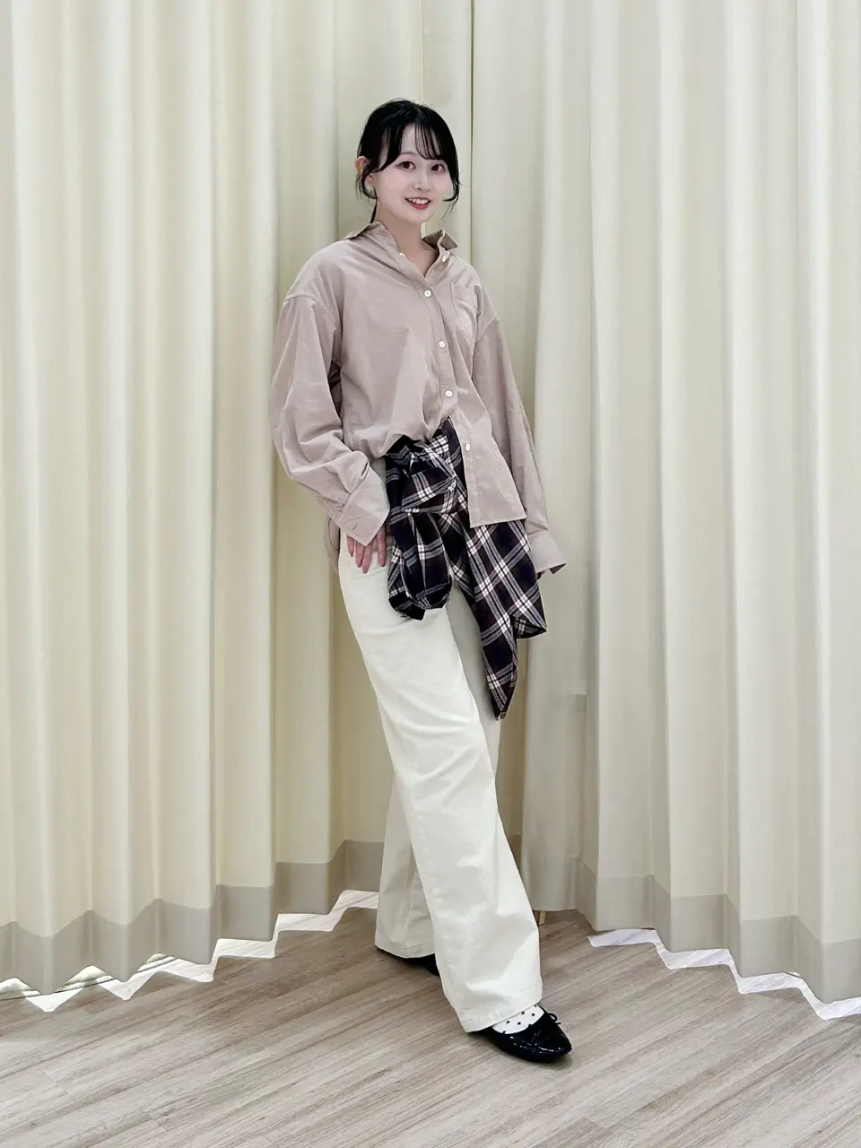 ONWARD CROSSET SELECT HANA コーディネート画像