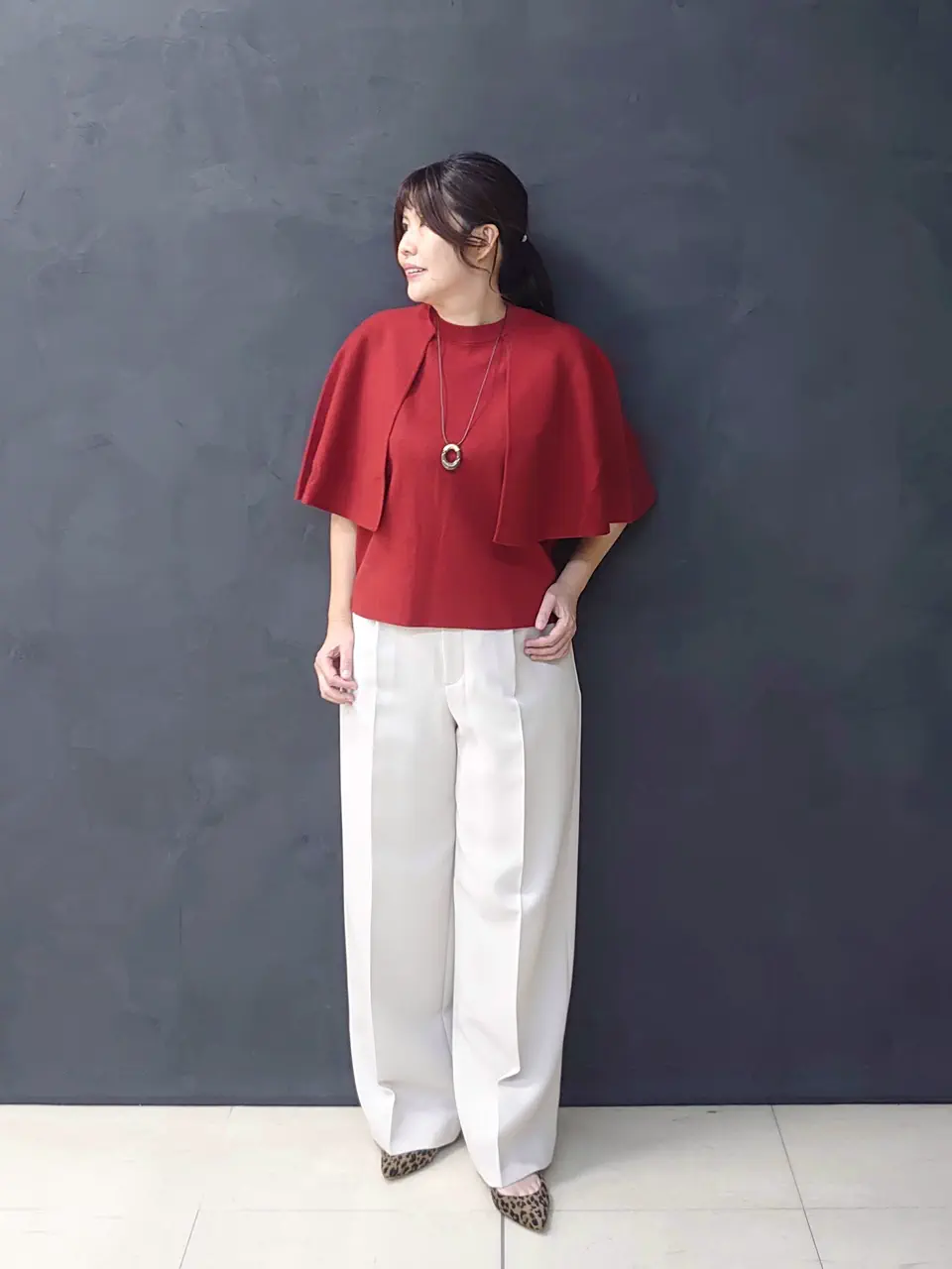 ONWARD CROSSET SELECT 森 コーディネート画像