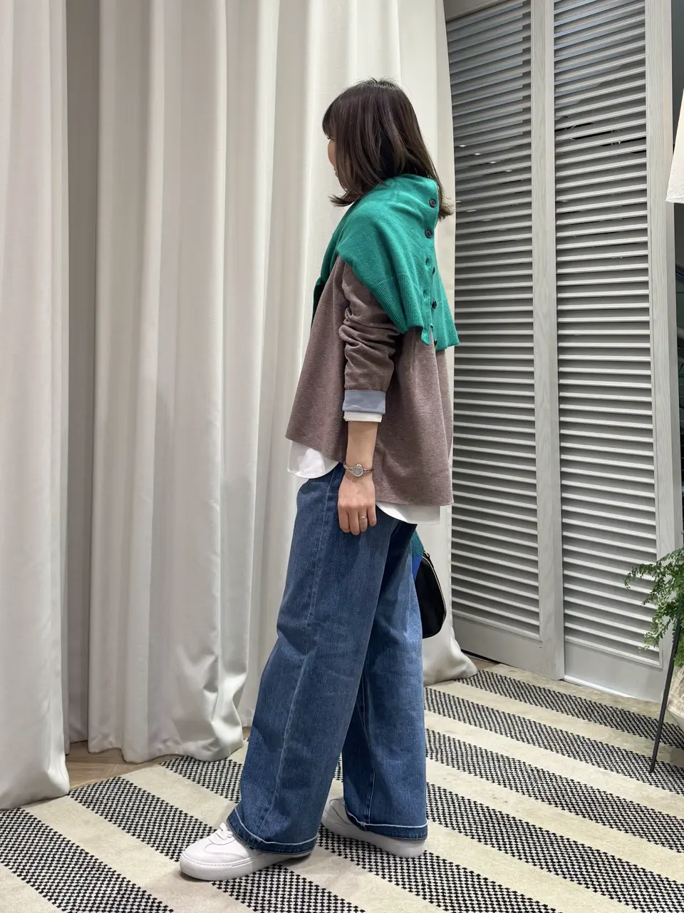 ONWARD CROSSET SELECT KURIYAMA コーディネート画像