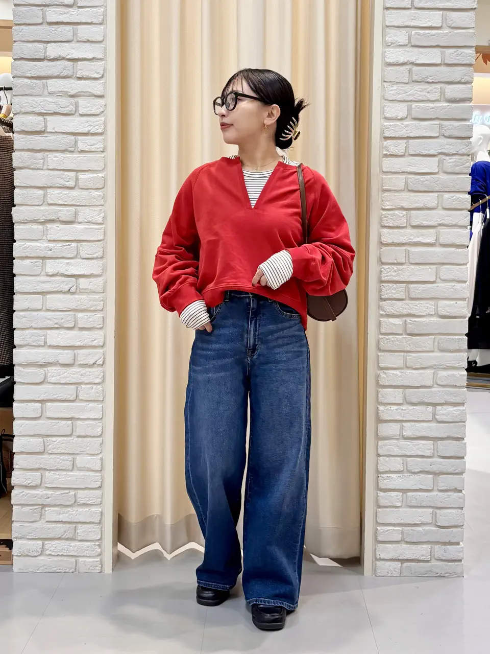  スタッフH コーディネート画像