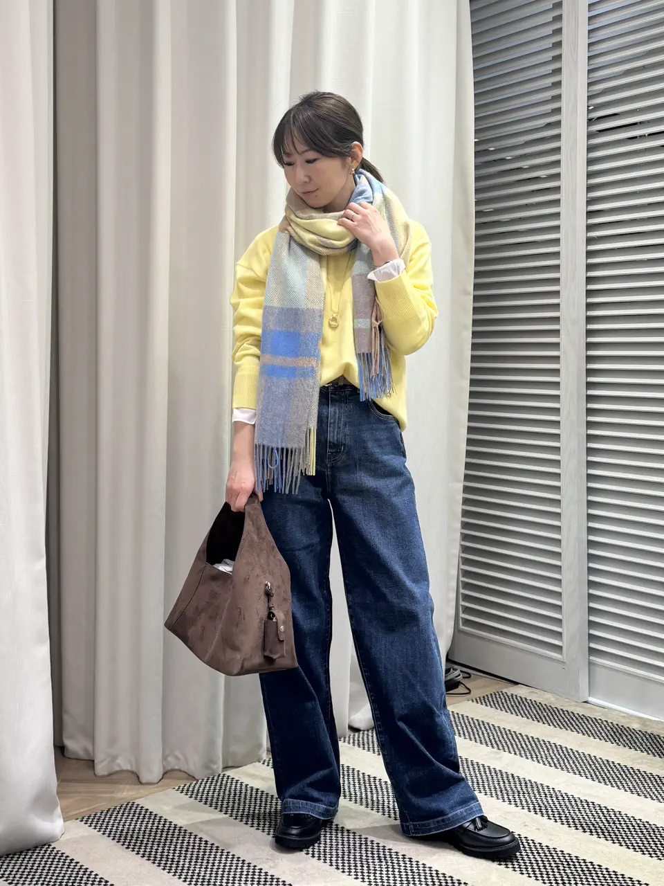 ONWARD CROSSET SELECT KURIYAMA コーディネート画像