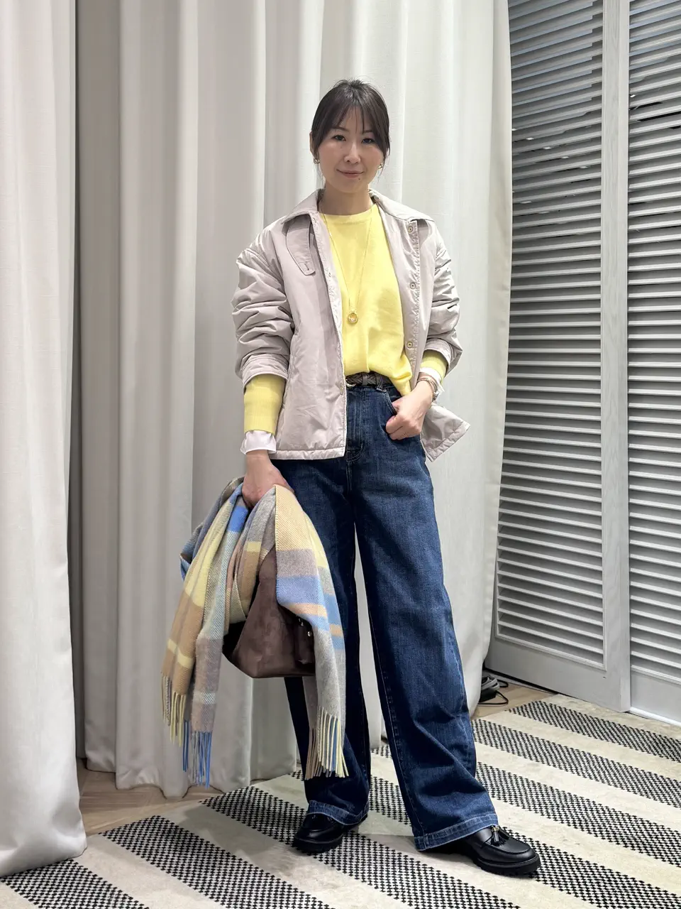 ONWARD CROSSET SELECT KURIYAMA コーディネート画像