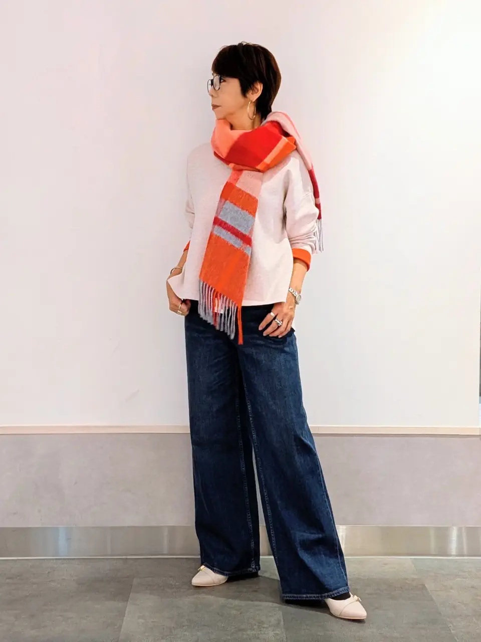 ONWARD CROSSET SELECT niwa コーディネート画像