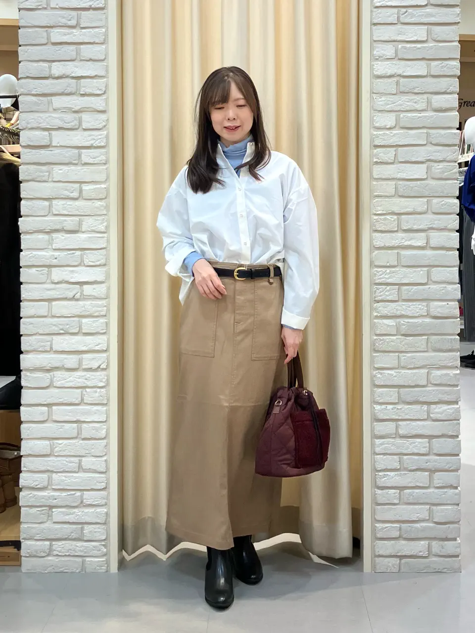  スタッフ コーディネート画像