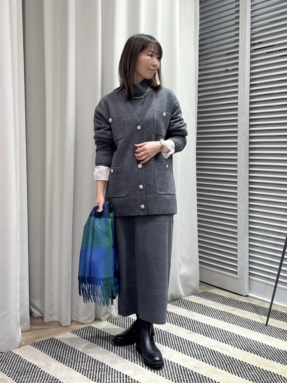  KURIYAMA コーディネート画像