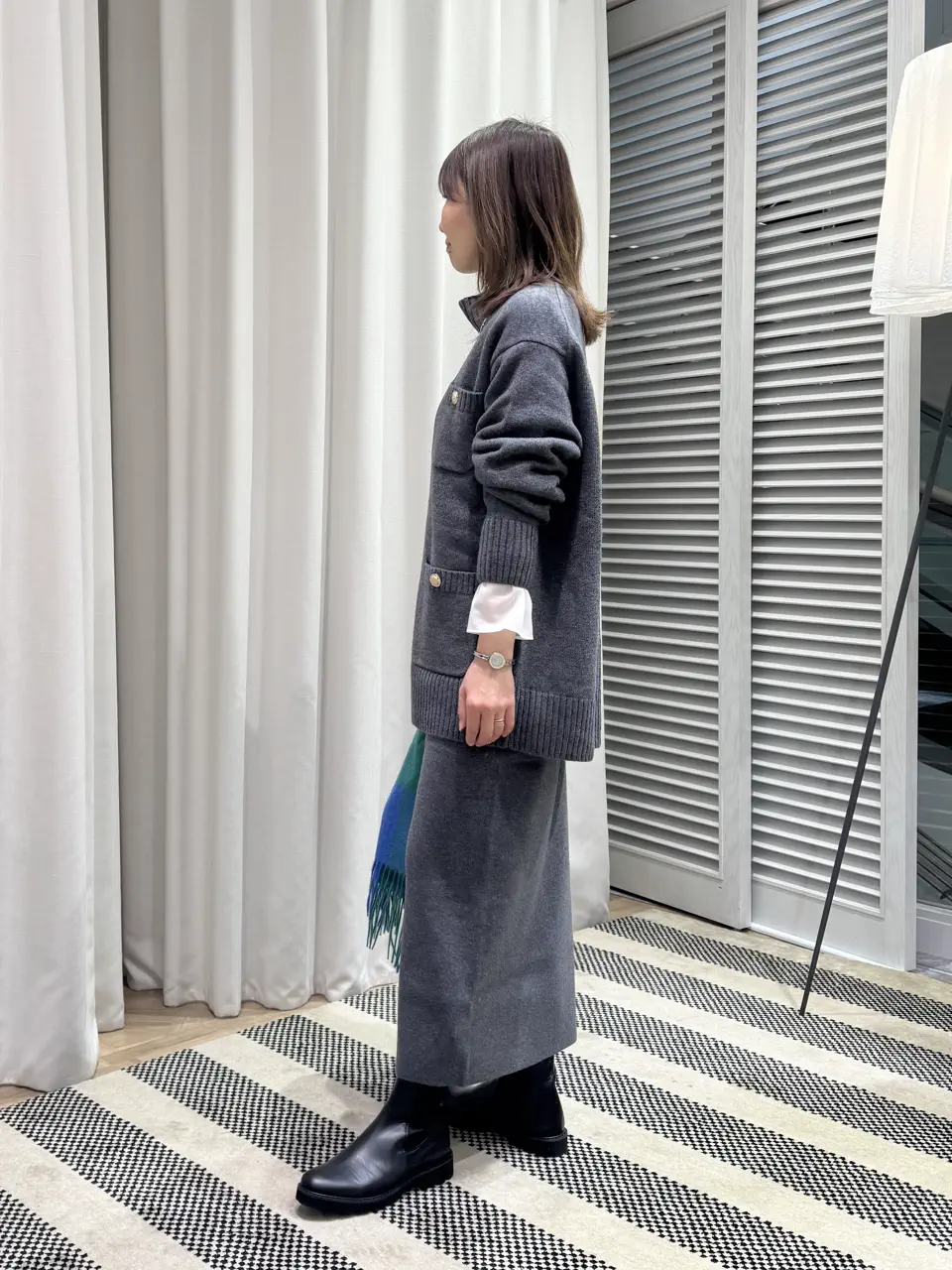 ONWARD CROSSET SELECT KURIYAMA コーディネート画像