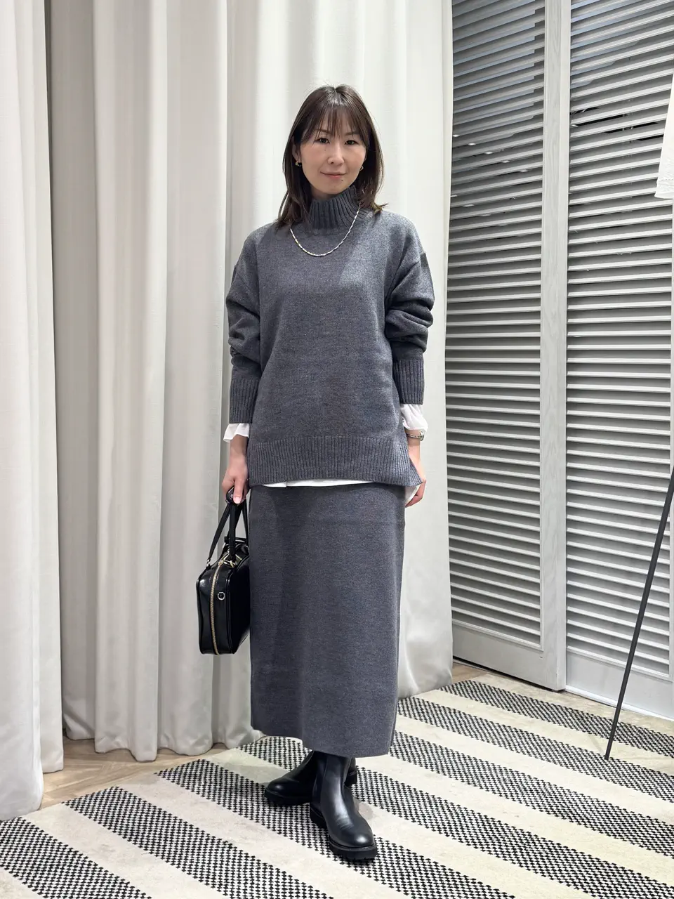 ONWARD CROSSET SELECT KURIYAMA コーディネート画像
