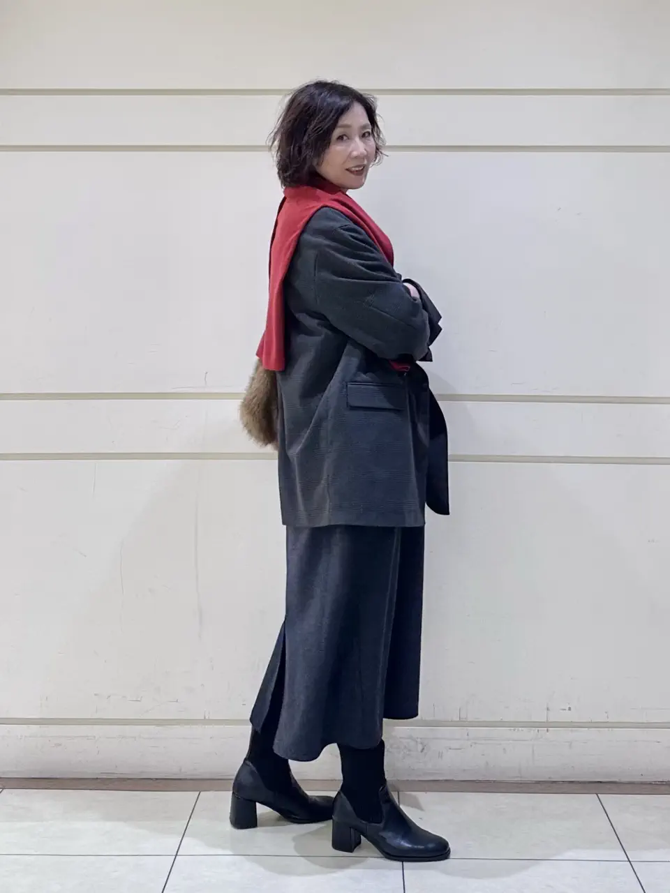 ONWARD CROSSET SELECT maruri コーディネート画像
