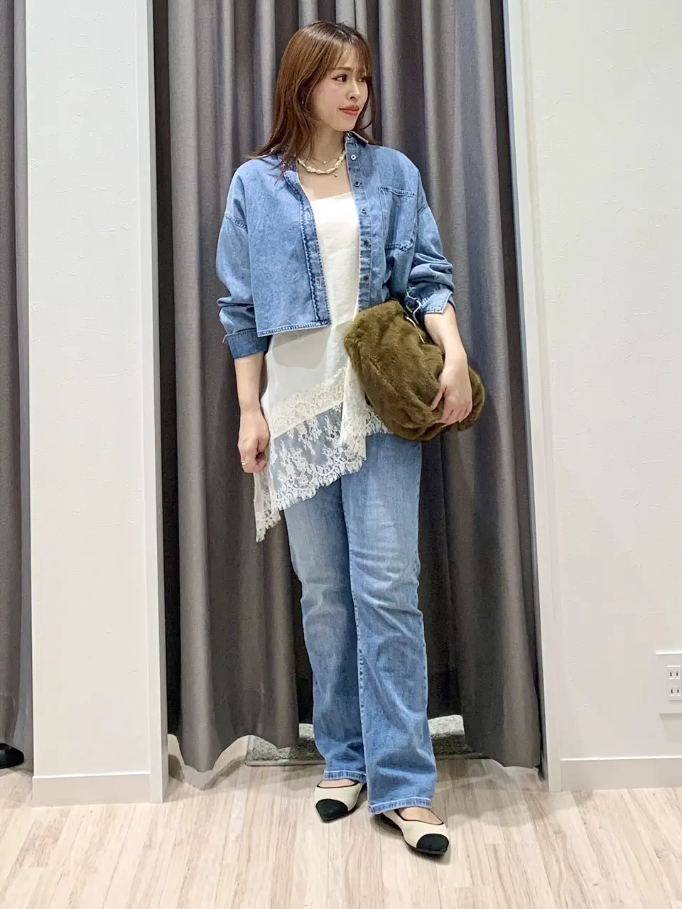 ONWARD CROSSET SELECT MIHO コーディネート画像