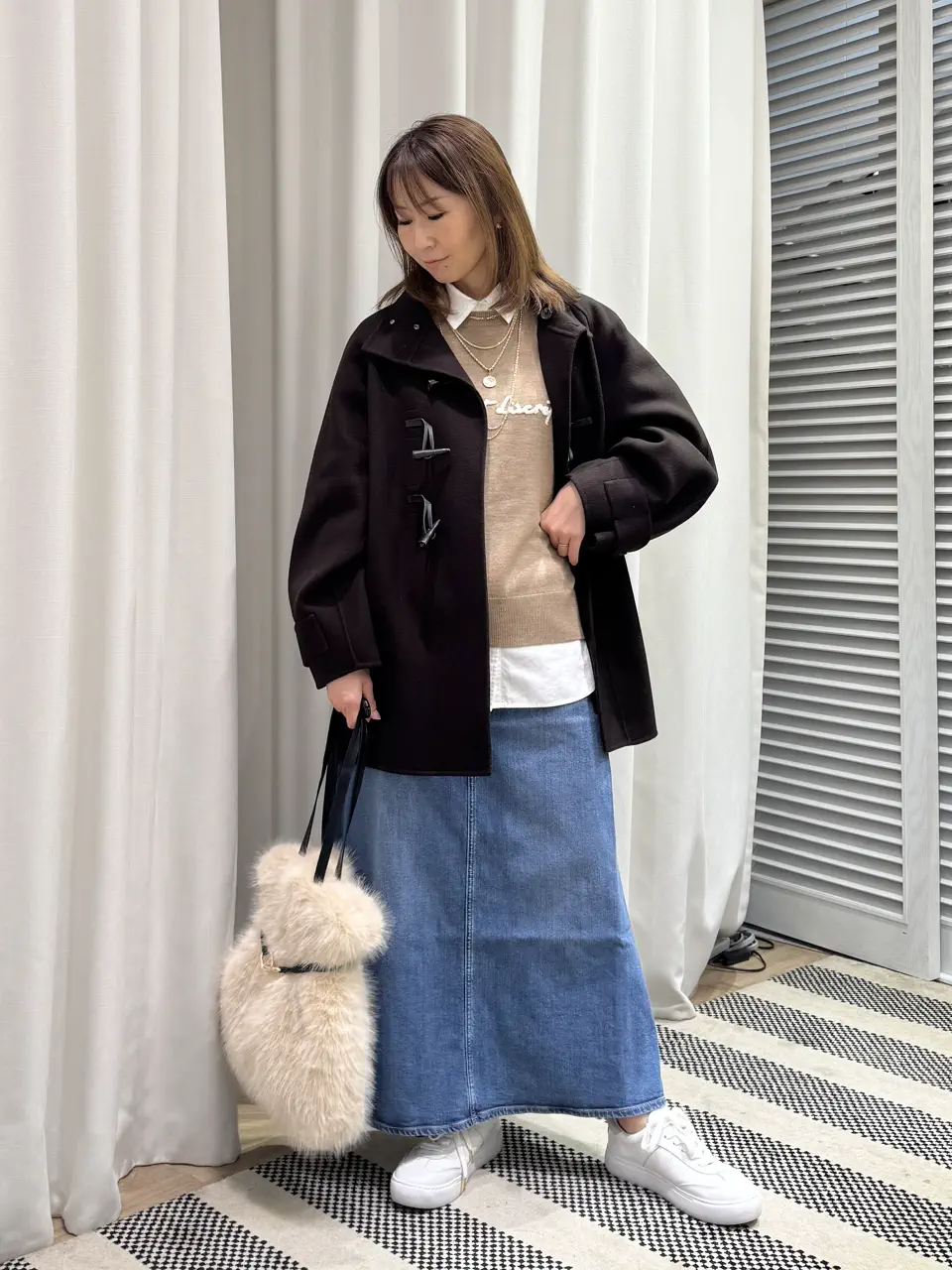 ONWARD CROSSET SELECT KURIYAMA コーディネート画像