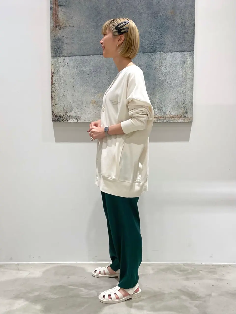 ONWARD CROSSET SELECT 河野 コーディネート画像