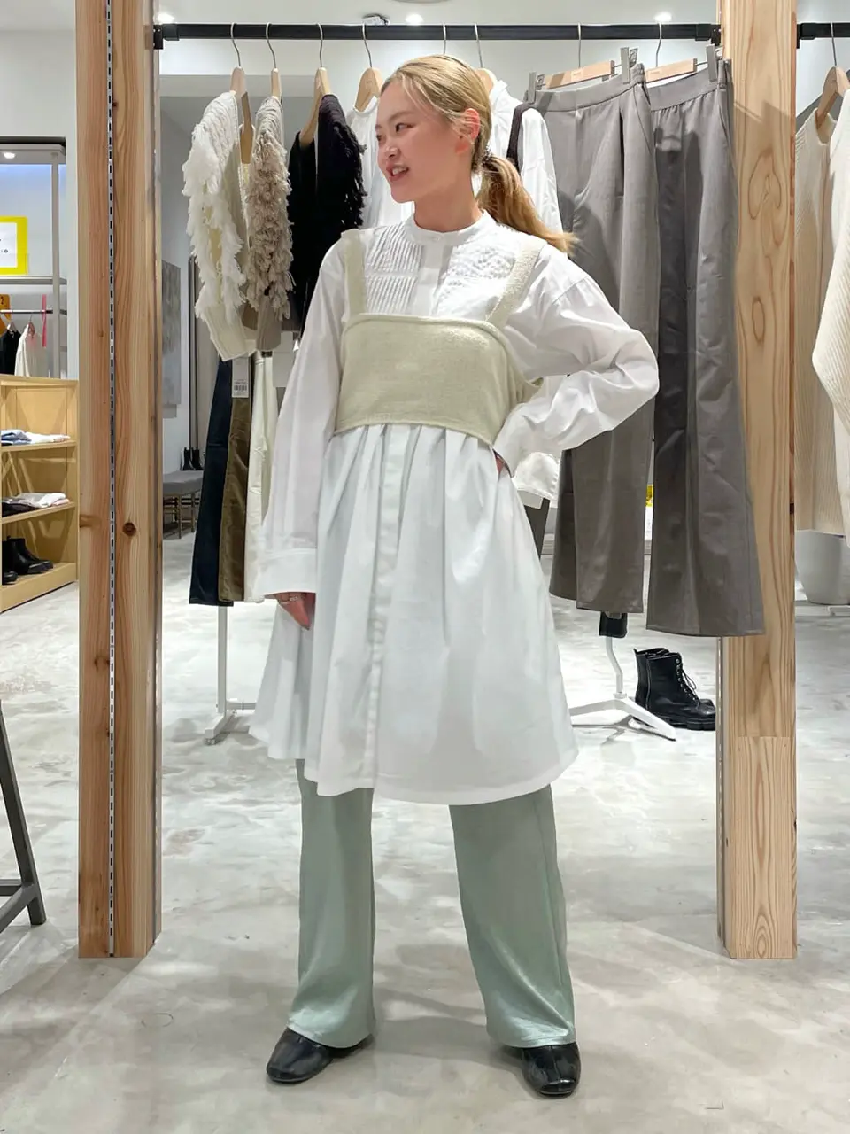  一星 コーディネート画像