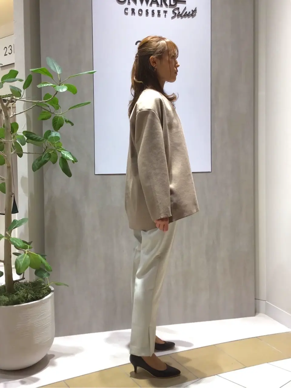 ONWARD CROSSET SELECT スタッフ コーディネート画像