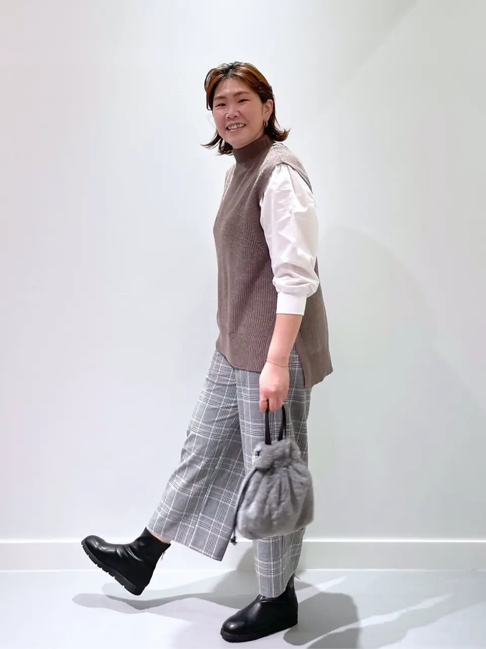 ONWARD CROSSET SELECT 林 コーディネート画像