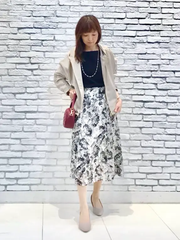  スタッフ コーディネート画像