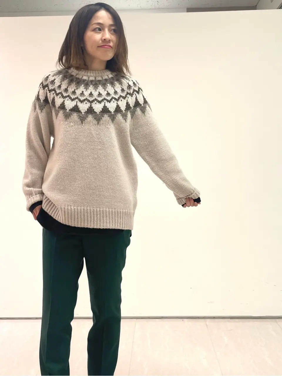 ONWARD CROSSET SELECT スタッフ コーディネート画像