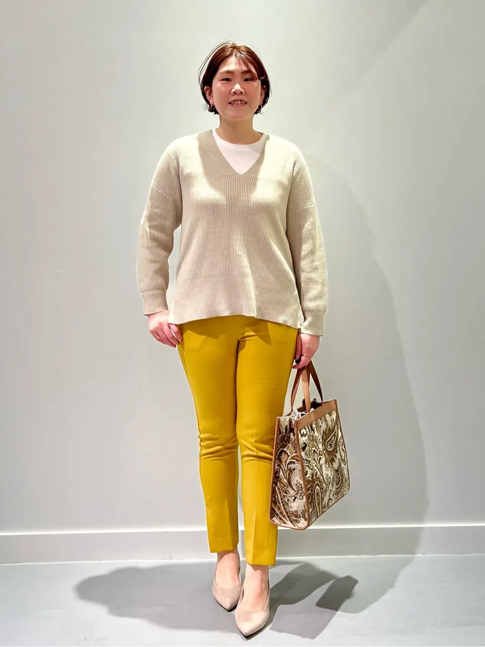 ONWARD CROSSET SELECT 林 コーディネート画像