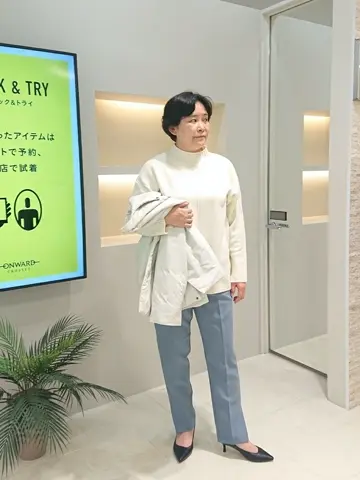 ONWARD CROSSET SELECT スタッフ コーディネート画像