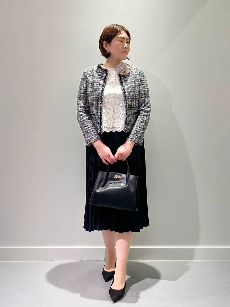 ONWARD CROSSET SELECT 林 コーディネート画像