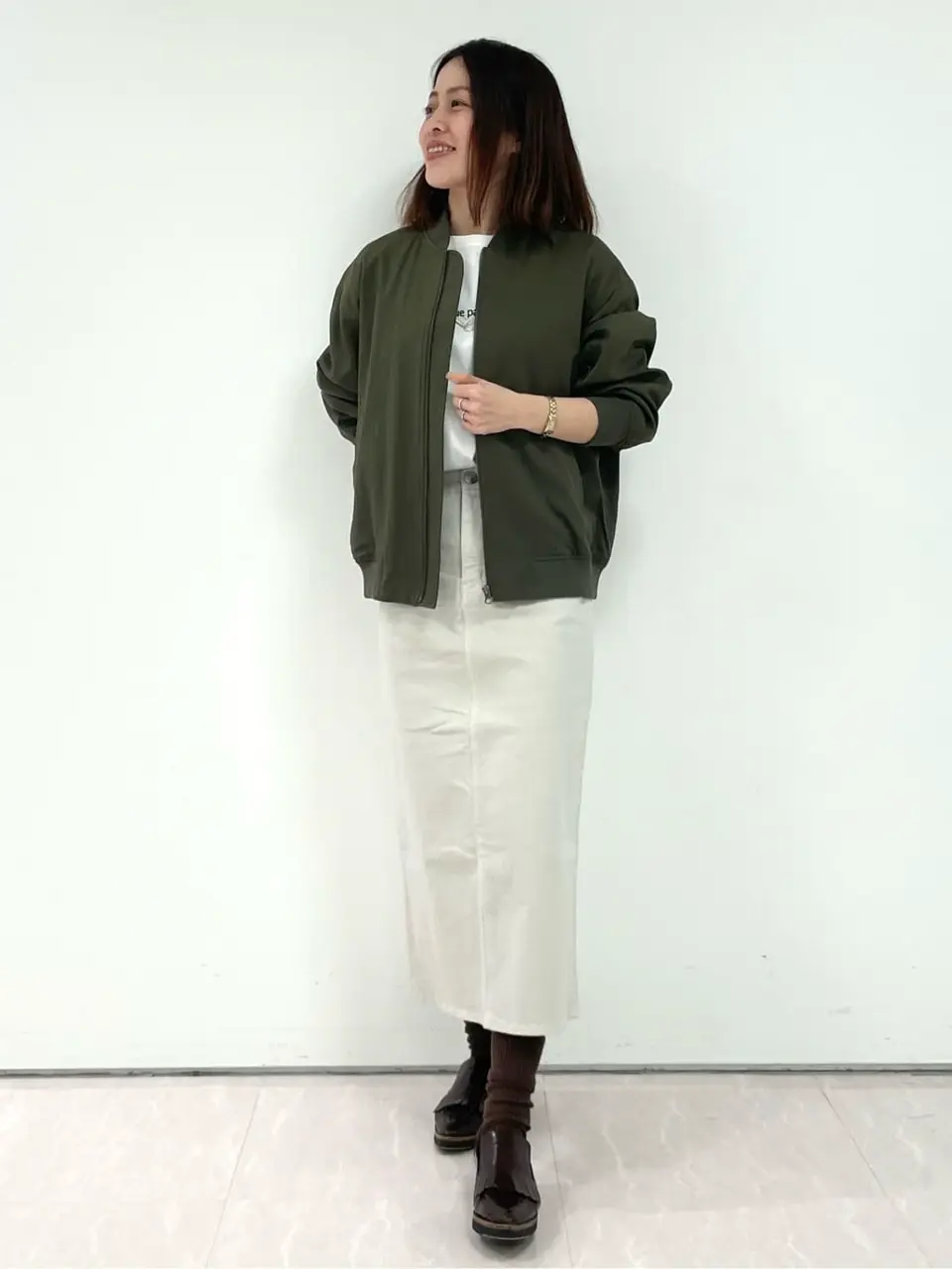  スタッフ コーディネート画像