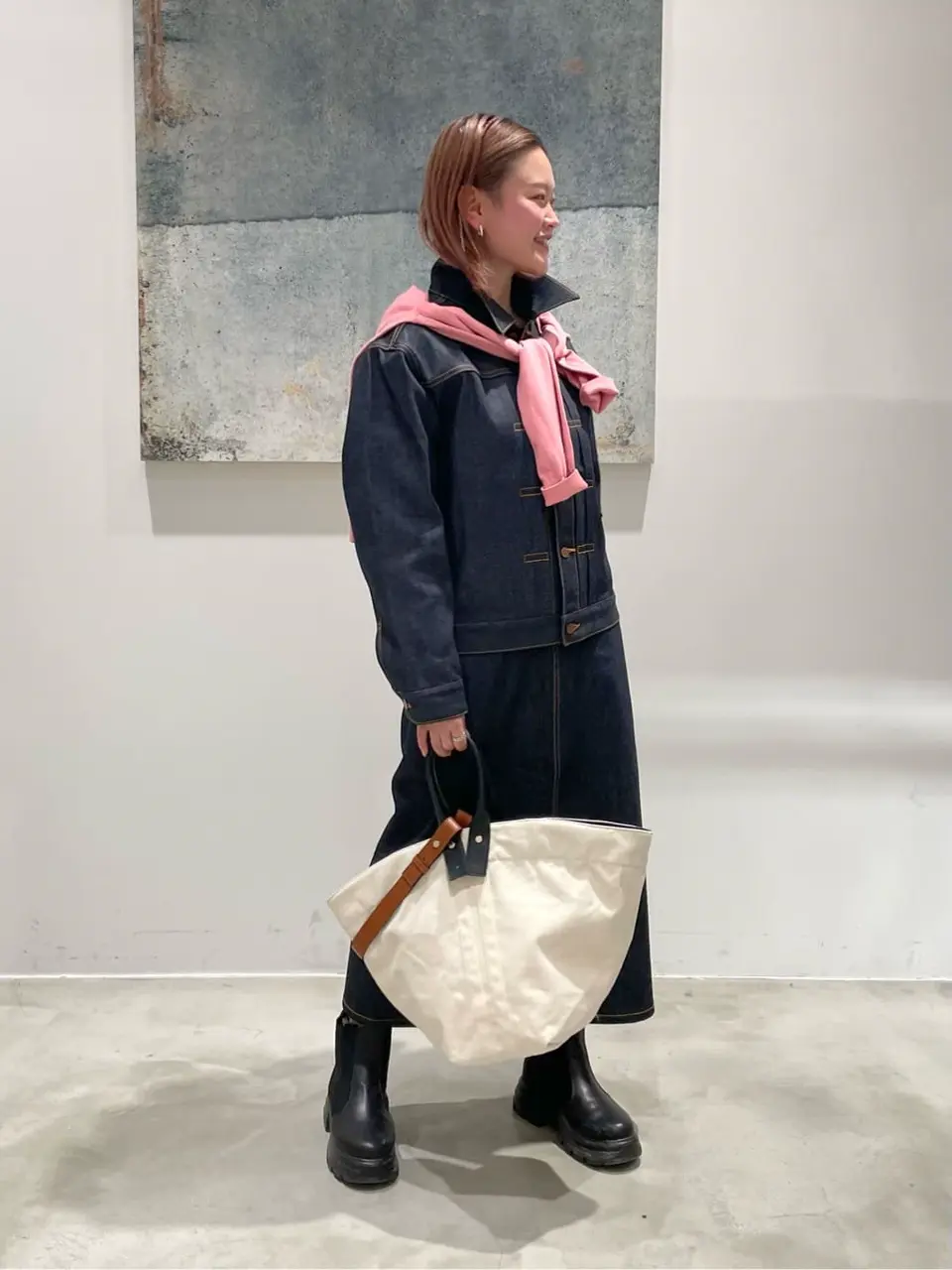 ONWARD CROSSET SELECT 一星 コーディネート画像