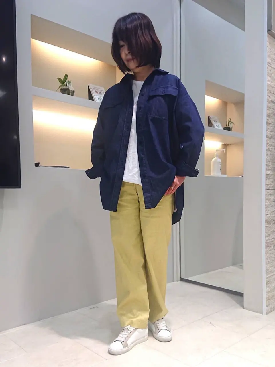  スタッフ コーディネート画像