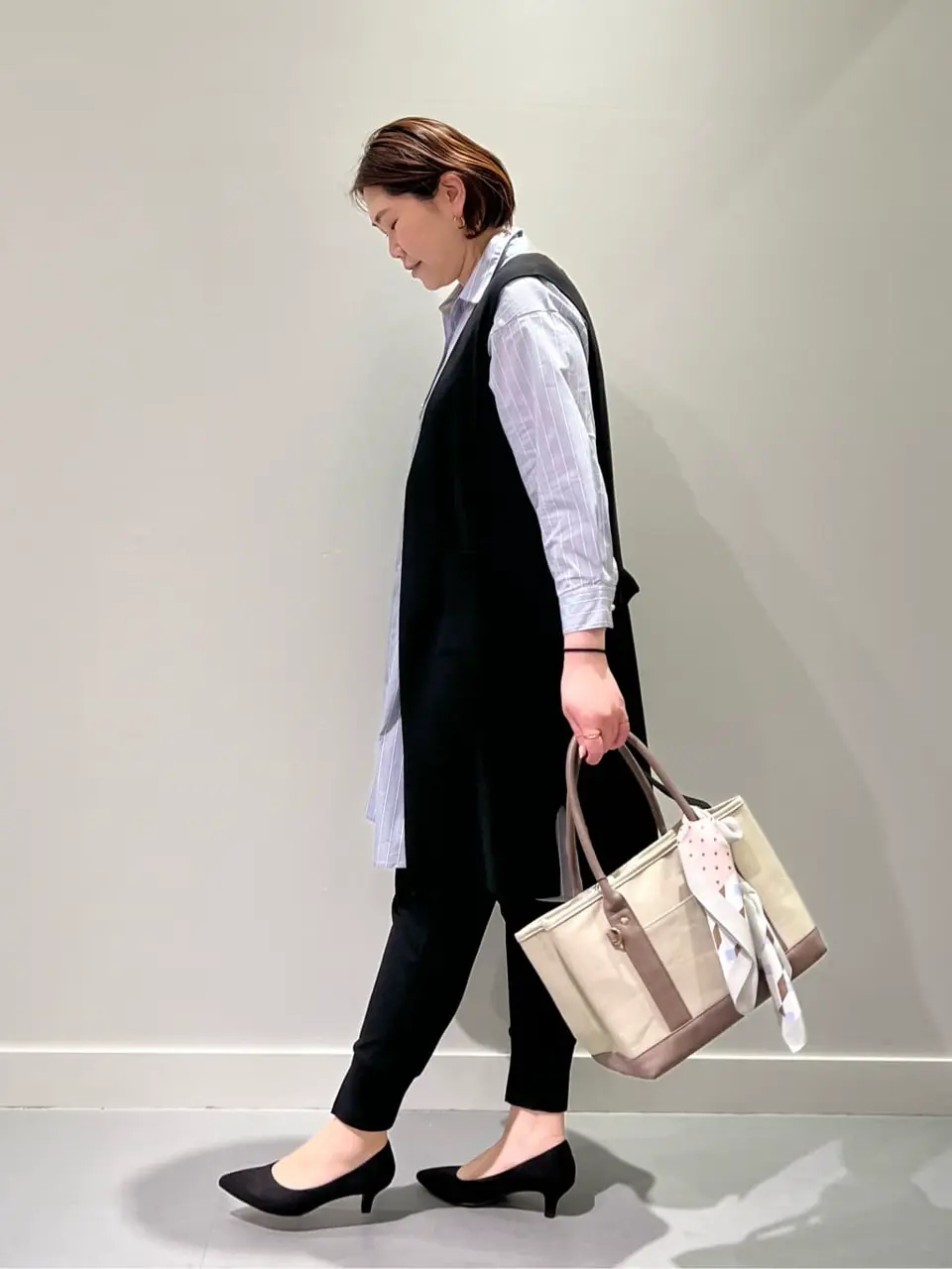 ONWARD CROSSET SELECT 林 コーディネート画像