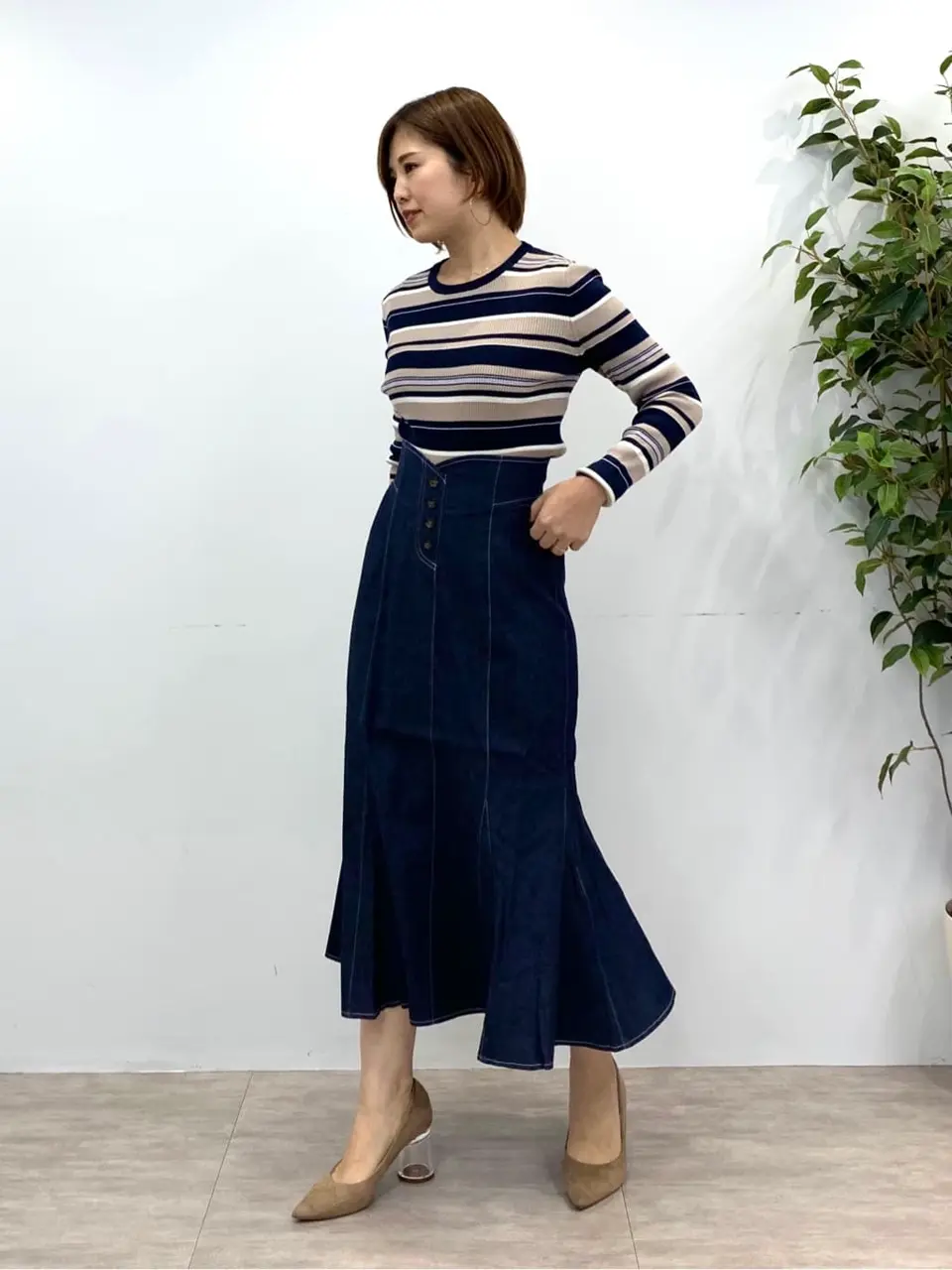 ONWARD CROSSET SELECT tomo コーディネート画像