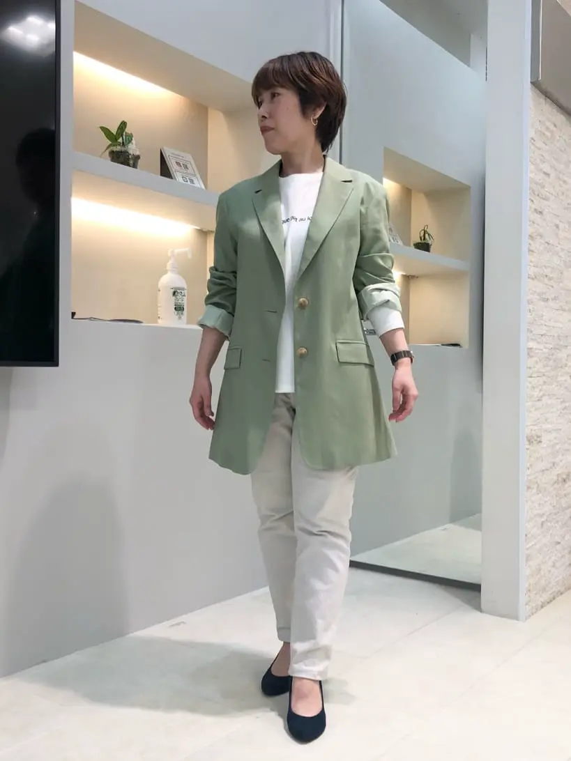  スタッフ コーディネート画像