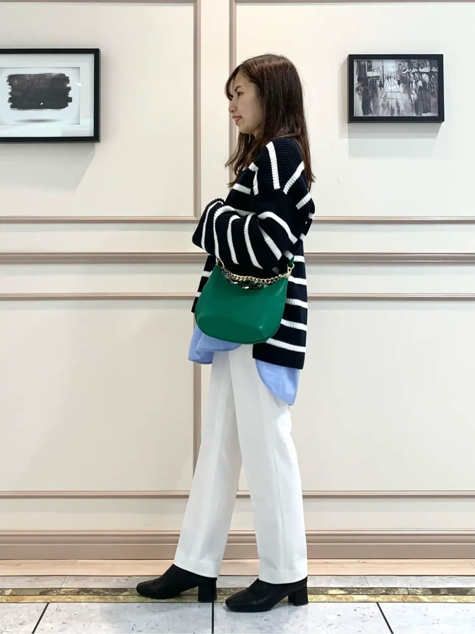 ONWARD CROSSET SELECT 金林 コーディネート画像