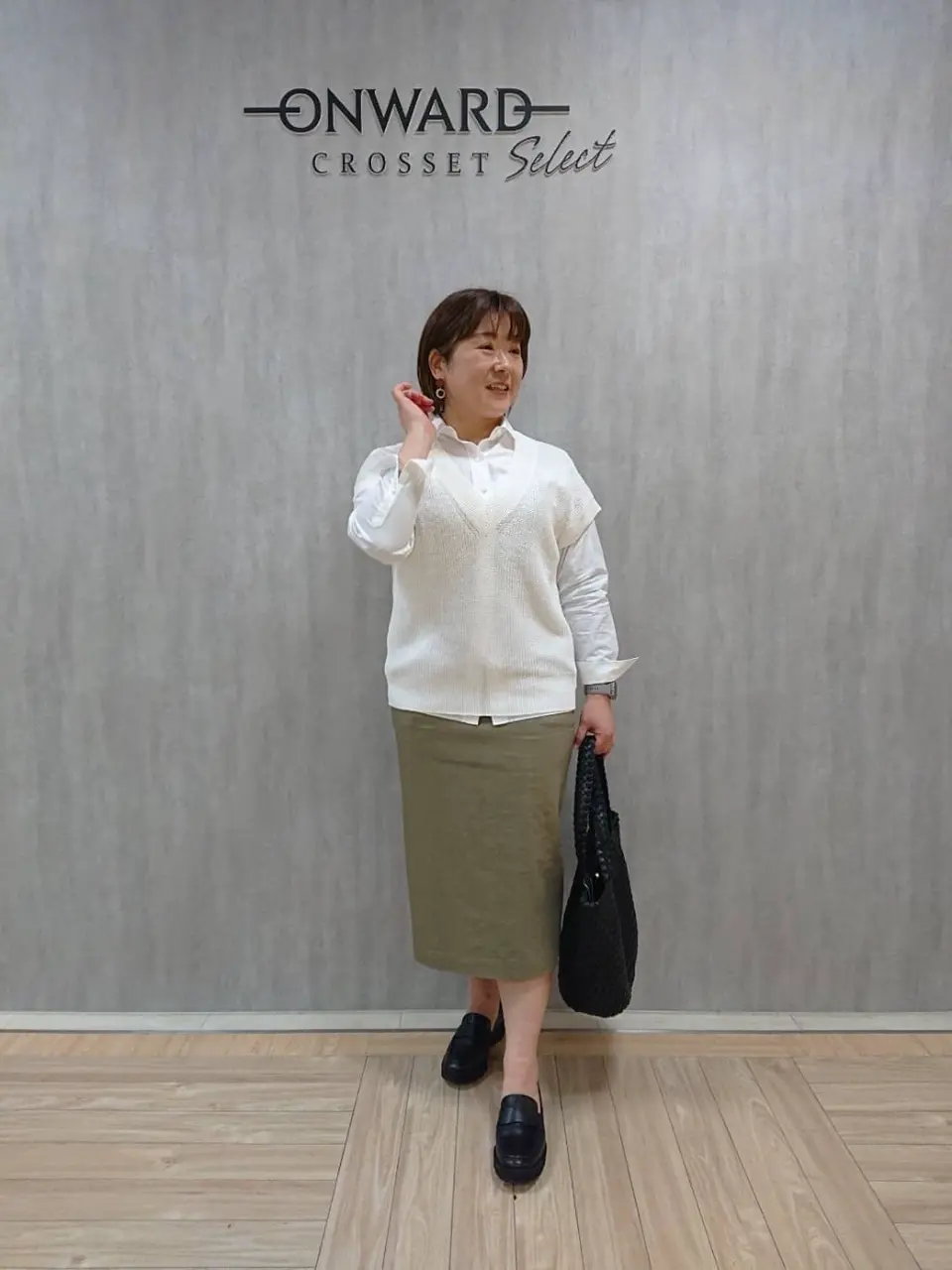 ONWARD CROSSET SELECT スタッフ コーディネート画像