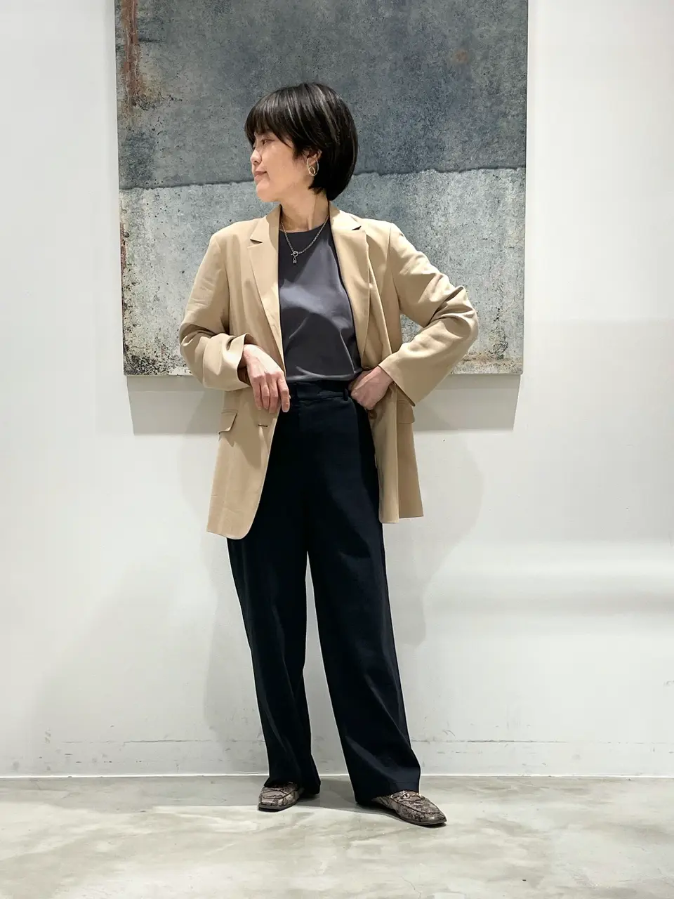 ONWARD CROSSET SELECT 大橋 コーディネート画像